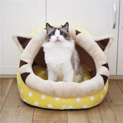 Cat Bed Indoor Soft Cat's Houses