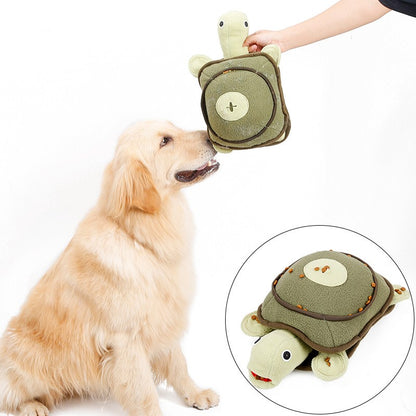 Sounding plush toys for dogs