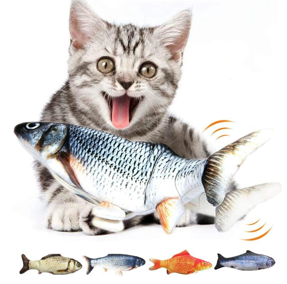 Electric Flipping Fish Toy for Cats - Fish Toys For Cats