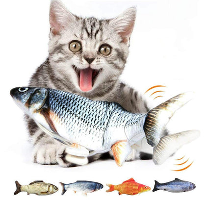 Electric Flipping Fish Toy for Cats - Fish Toys For Cats