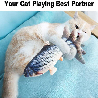 Electric Flipping Fish Toy for Cats - Fish Toys For Cats