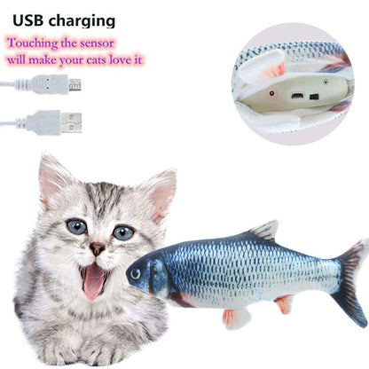 Electric Flipping Fish Toy for Cats - Fish Toys For Cats