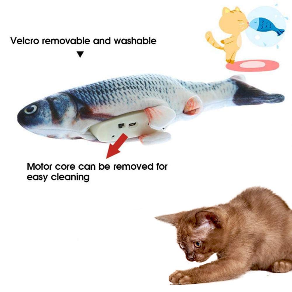 Electric Flipping Fish Toy for Cats - Fish Toys For Cats